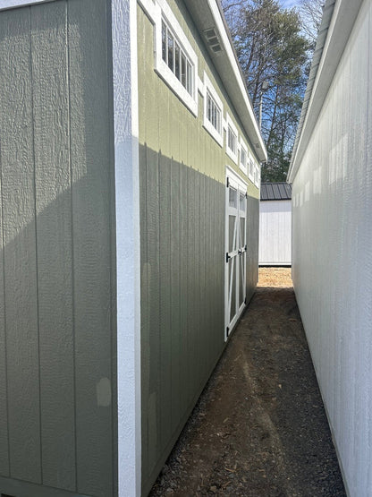 12x24 Shed with Transom windows, Electric Package & Radiant Barrier